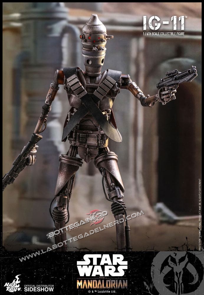 Star Wars The Mandalorian Action Figure 1/6 IG-11 36cm - immagine 3