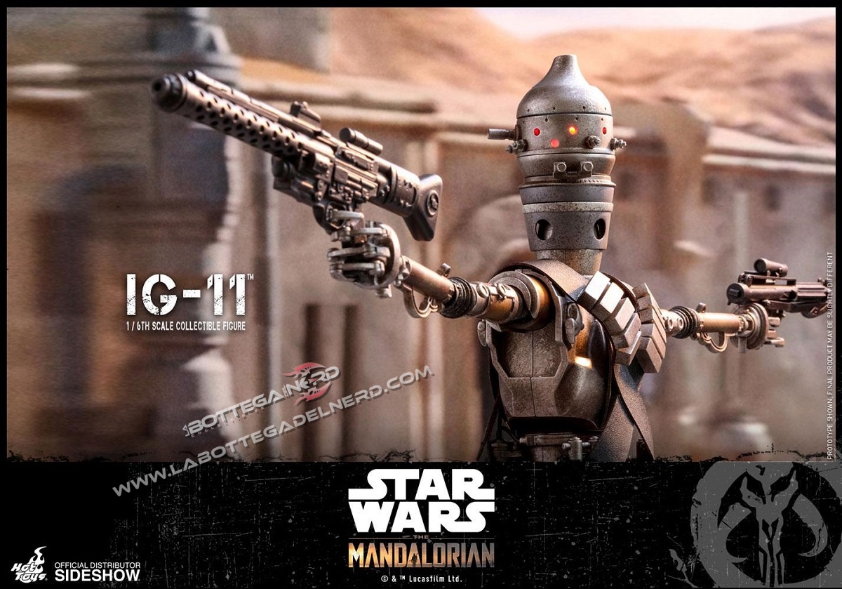 Star Wars The Mandalorian Action Figure 1/6 IG-11 36cm - immagine 5