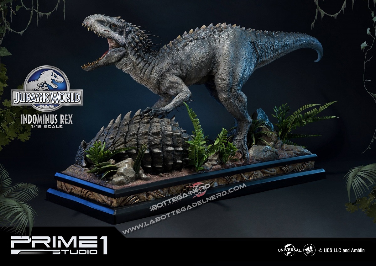 Jurassic World: Fallen Kingdom - Statua 1/15 Indominus Rex 105cm - immagine 5