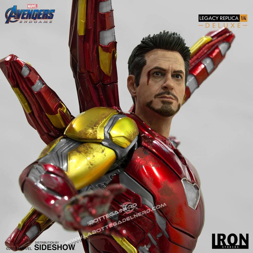 Avengers: Endgame - Statua DELUXE Iron Man Mark LXXXV 78cm - immagine 6