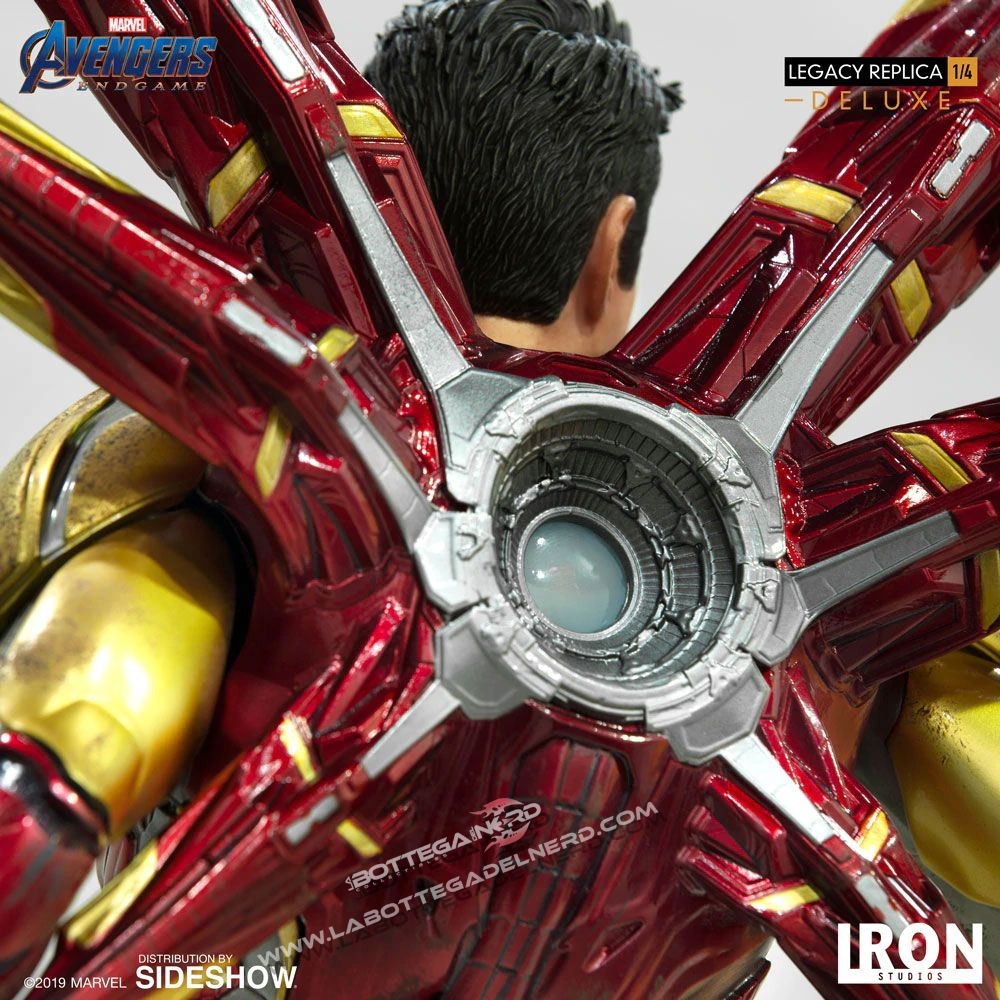 Avengers: Endgame - Statua DELUXE Iron Man Mark LXXXV 78cm - immagine 5