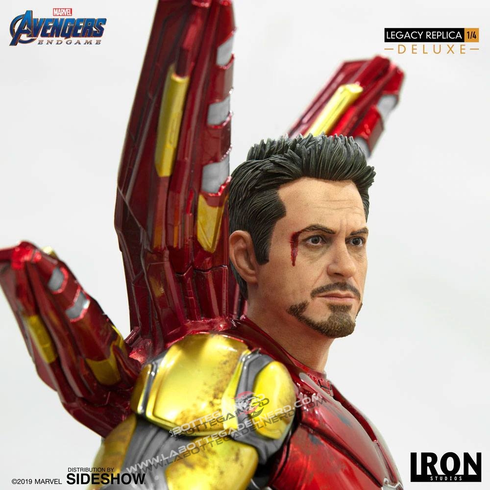 Avengers: Endgame - Statua DELUXE Iron Man Mark LXXXV 78cm - immagine 4