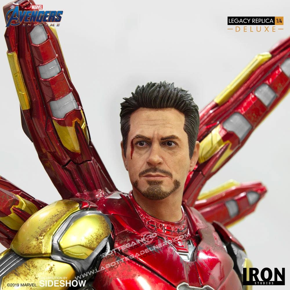 Avengers: Endgame - Statua DELUXE Iron Man Mark LXXXV 78cm - immagine 3