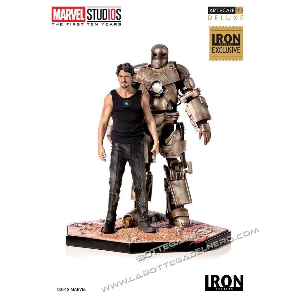Marvel Comics - Statua Iron Man Mark I CCXP 2019 Exclusive 21cm - immagine 3