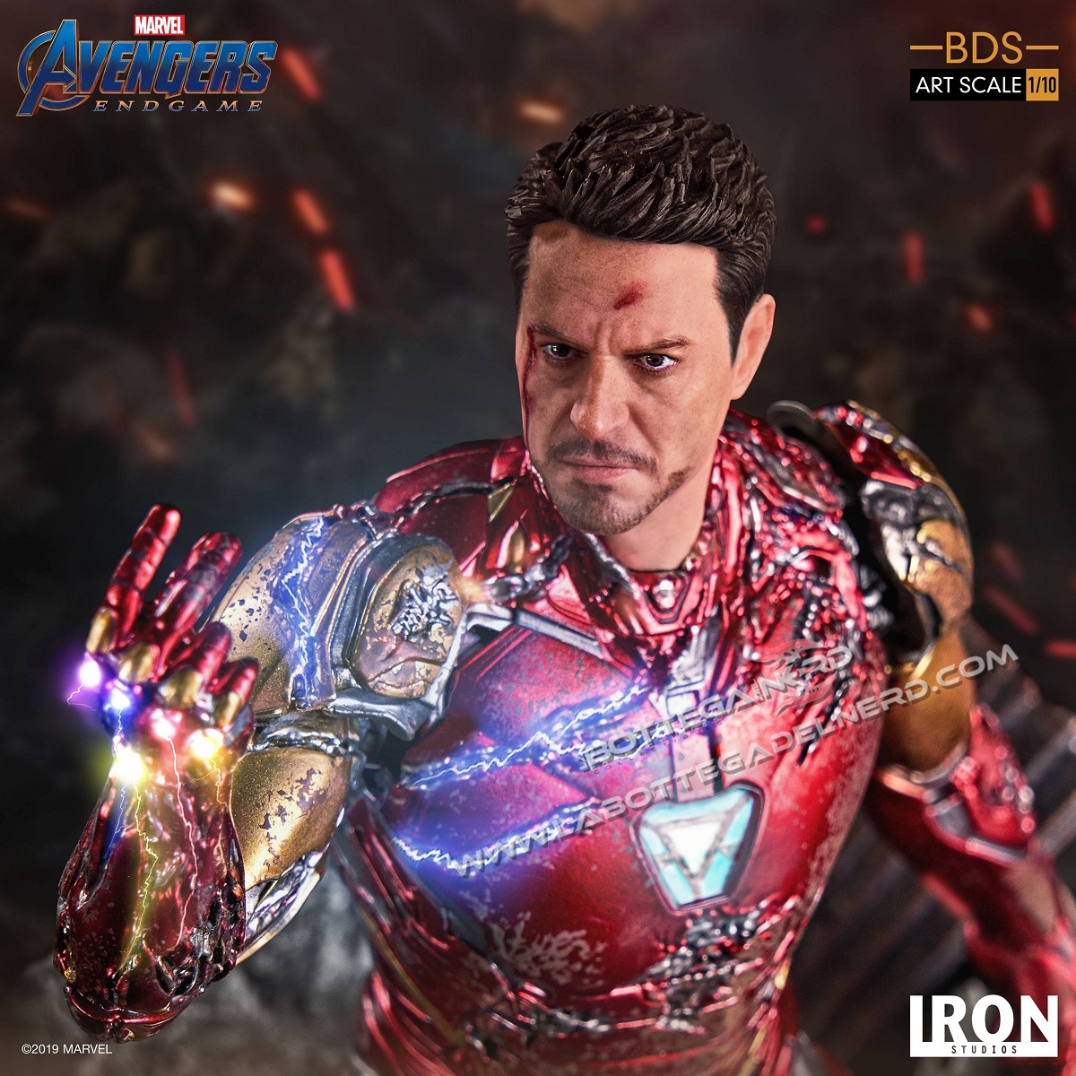 Avengers: Endgame - Statua 1/10 I am Iron Man 15cm - immagine 8