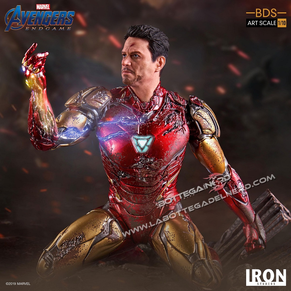 Avengers: Endgame - Statua 1/10 I am Iron Man 15cm - immagine 7