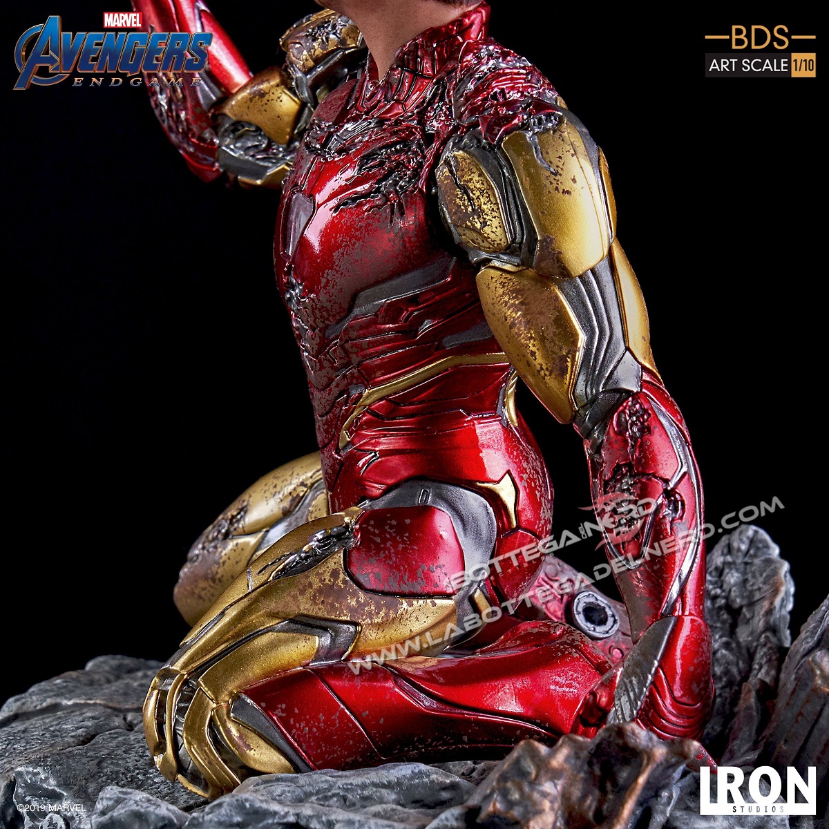 Avengers: Endgame - Statua 1/10 I am Iron Man 15cm - immagine 5