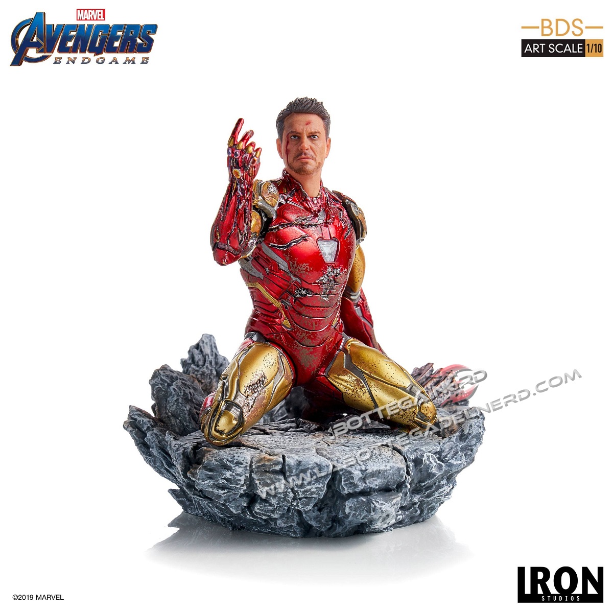 Avengers: Endgame - Statua 1/10 I am Iron Man 15cm - immagine 2
