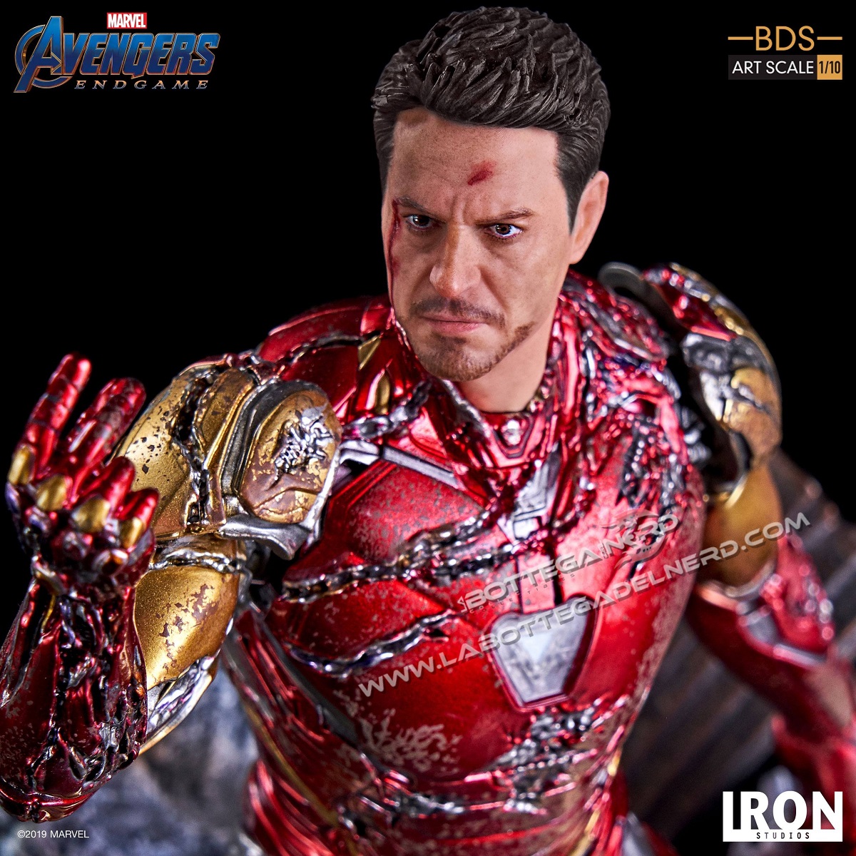 Avengers: Endgame - Statua 1/10 I am Iron Man 15cm - immagine 4