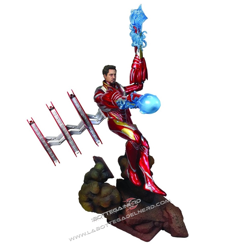 Avengers Infinity War - Gallery Statua Iron Man Unmasked 23cm - immagine 2