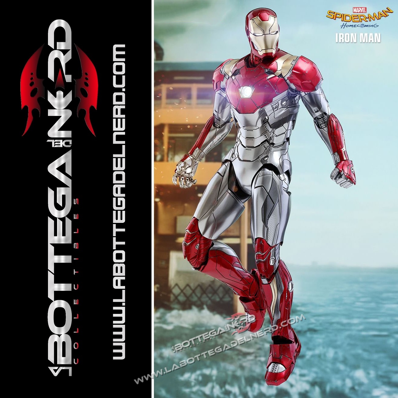 Spider-Man Homecoming - Diecast Action Figure Iron Man Mark XLVII