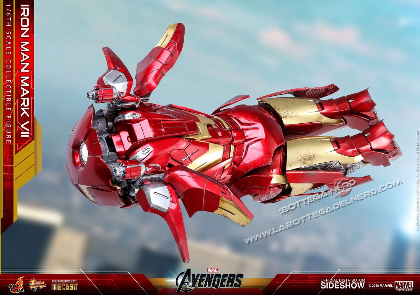 Marvel The Avengers - Diecast Iron Man Mark VII 32cm - immagine 5