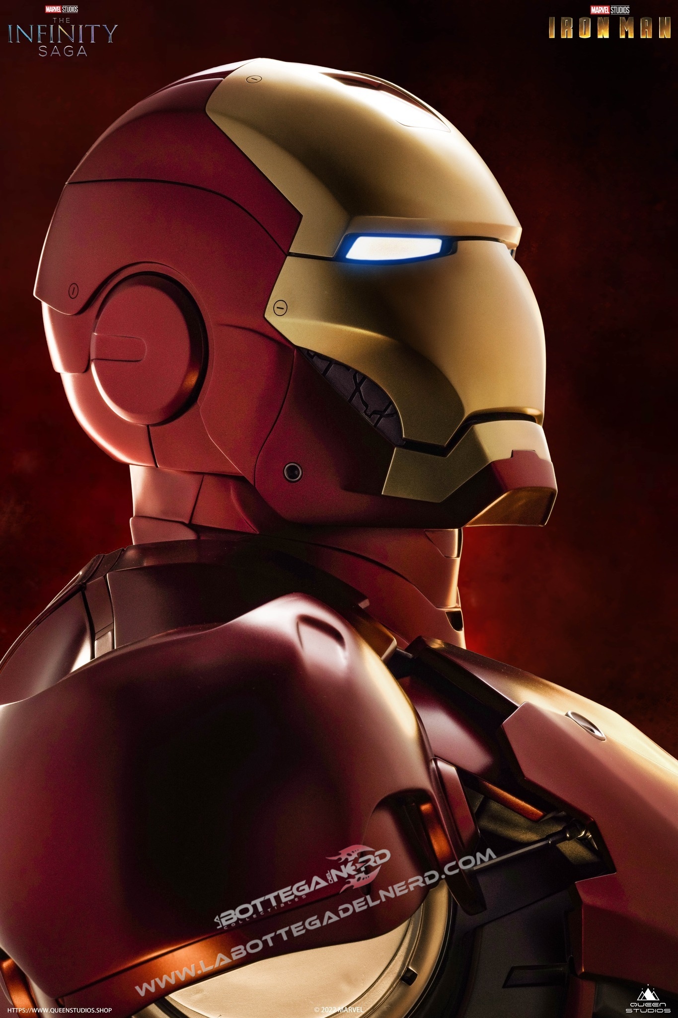 Marvel - Iron Man Mark 3 Bust 1/1 Queen Studios 79cm - immagine 2
