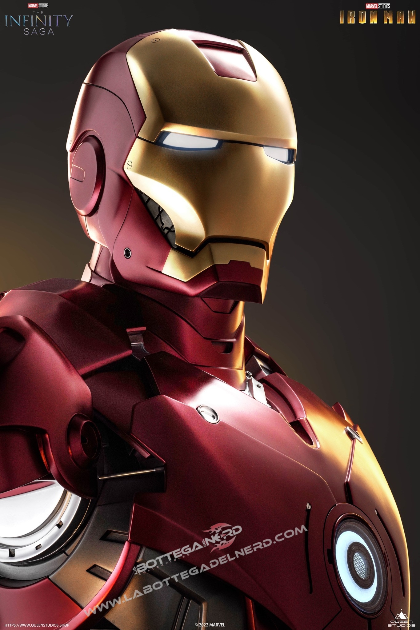 Marvel - Iron Man Mark 3 Bust 1/1 Queen Studios 79cm - immagine 10