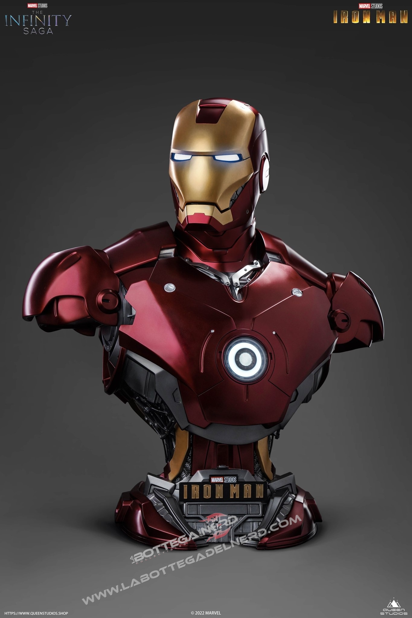 Marvel - Iron Man Mark 3 Bust 1/1 Queen Studios 79cm