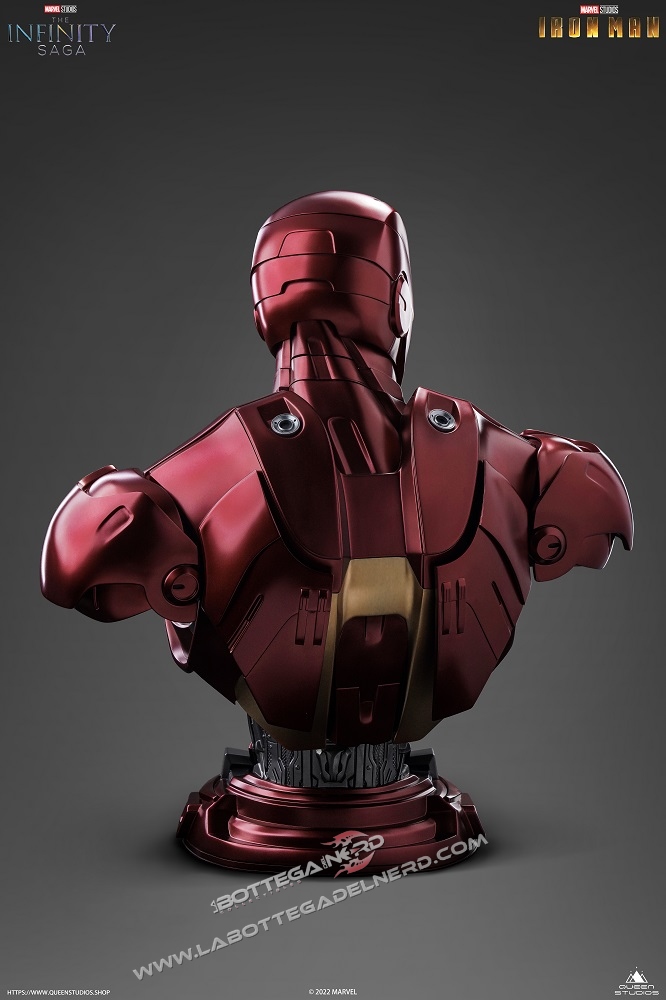 Marvel - Iron Man Mark 3 Bust 1/1 Queen Studios 79cm - immagine 5