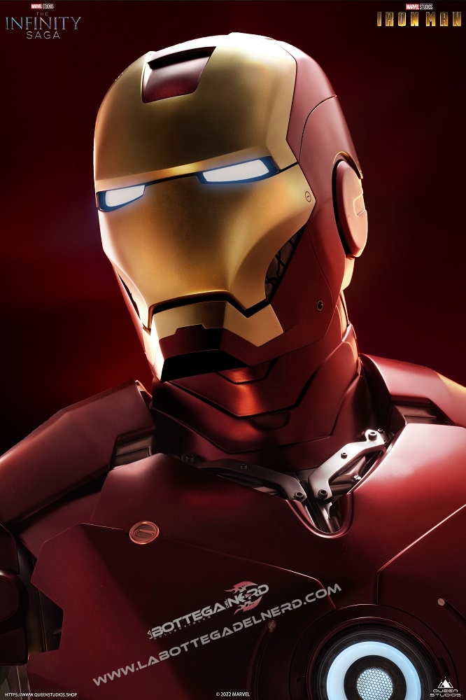 Marvel - Iron Man Mark 3 Bust 1/1 Queen Studios 79cm - immagine 4
