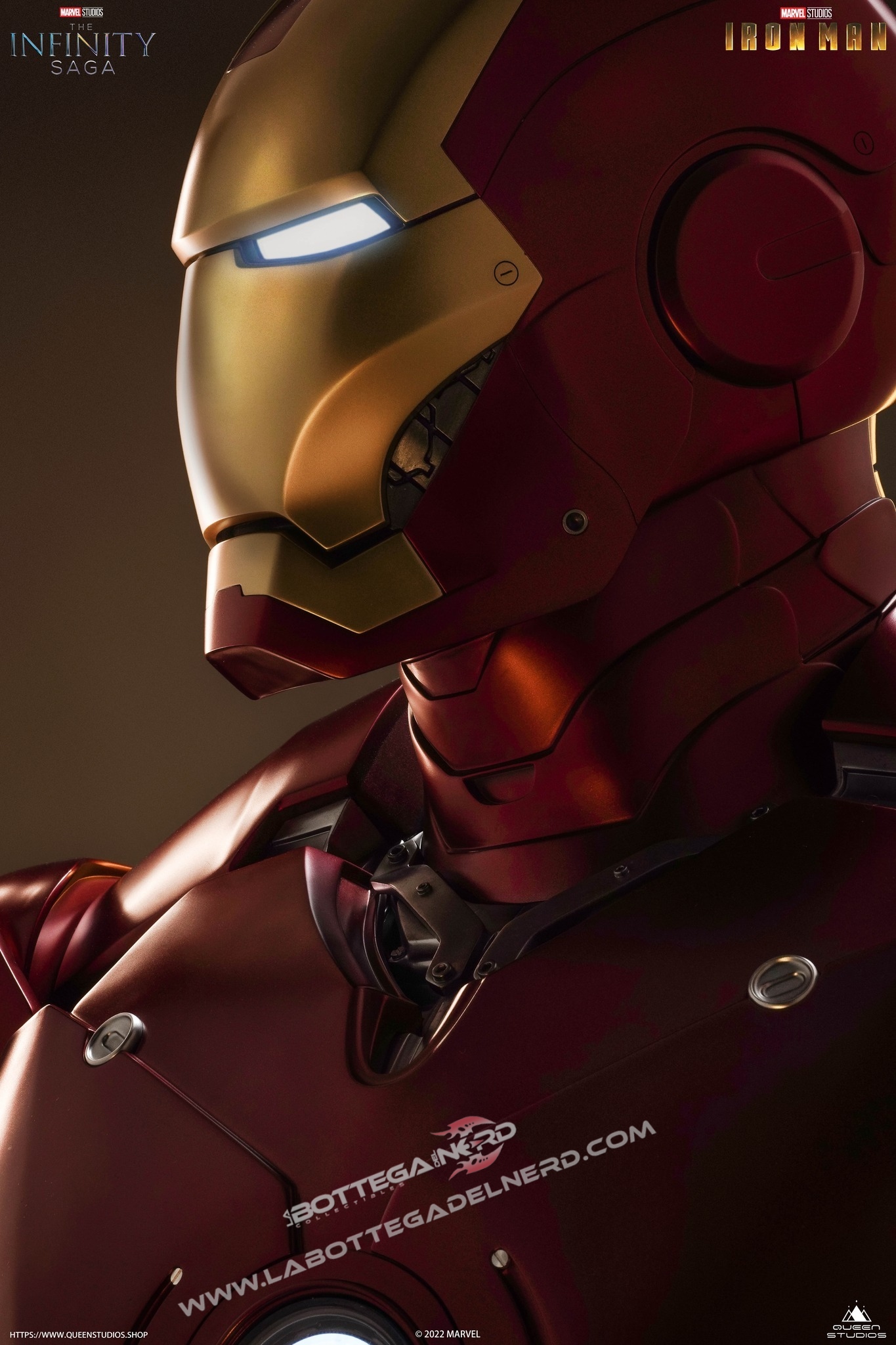 Marvel - Iron Man Mark 3 Bust 1/1 Queen Studios 79cm - immagine 3