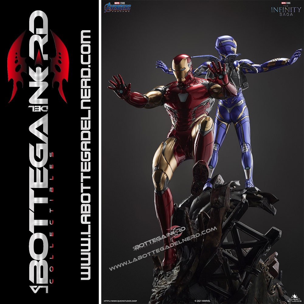 MARVEL - Statua Rescue Mark 49 Queen Studios Pepper Potts 71cm - immagine 12