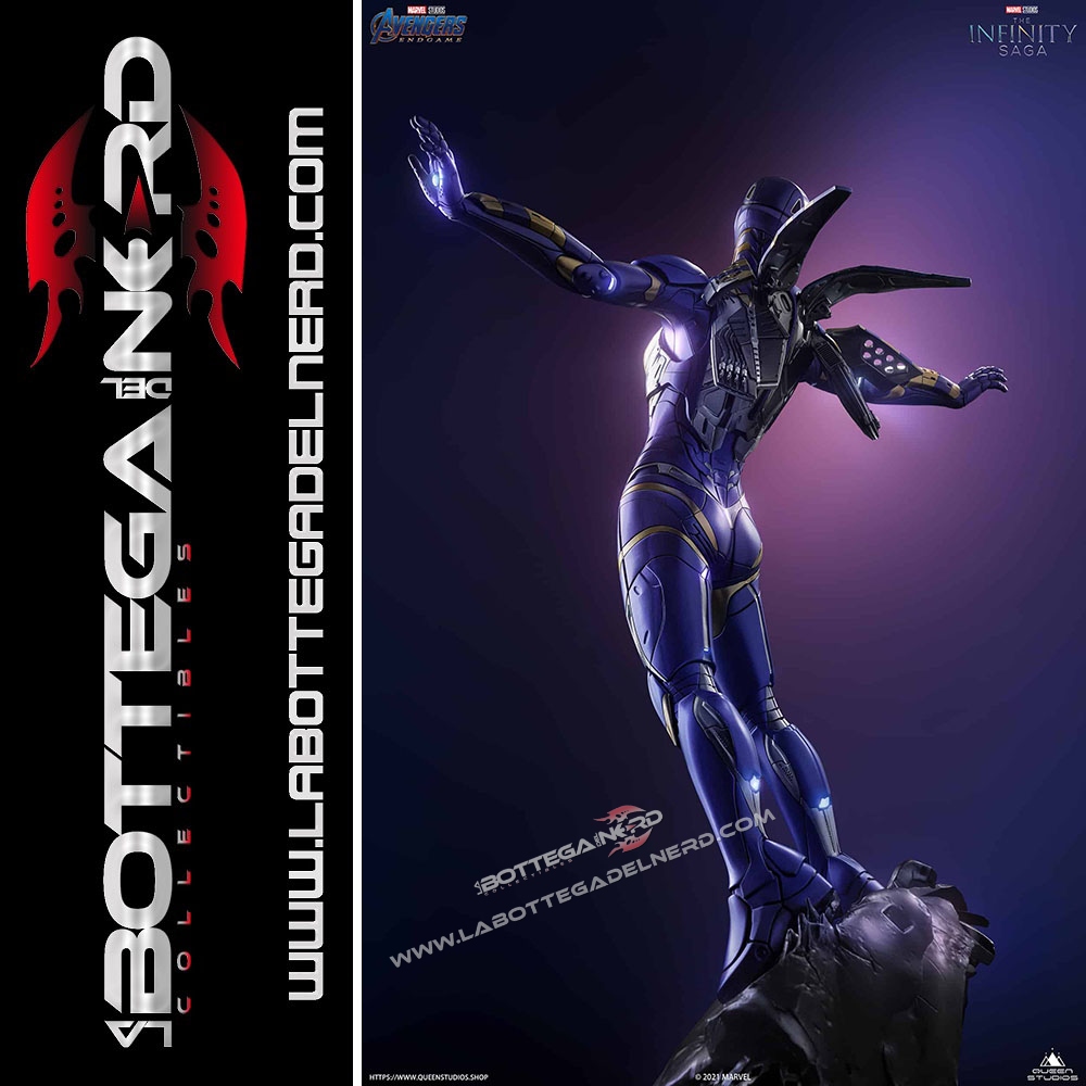 MARVEL - Statua Rescue Mark 49 Queen Studios Pepper Potts 71cm - immagine 4