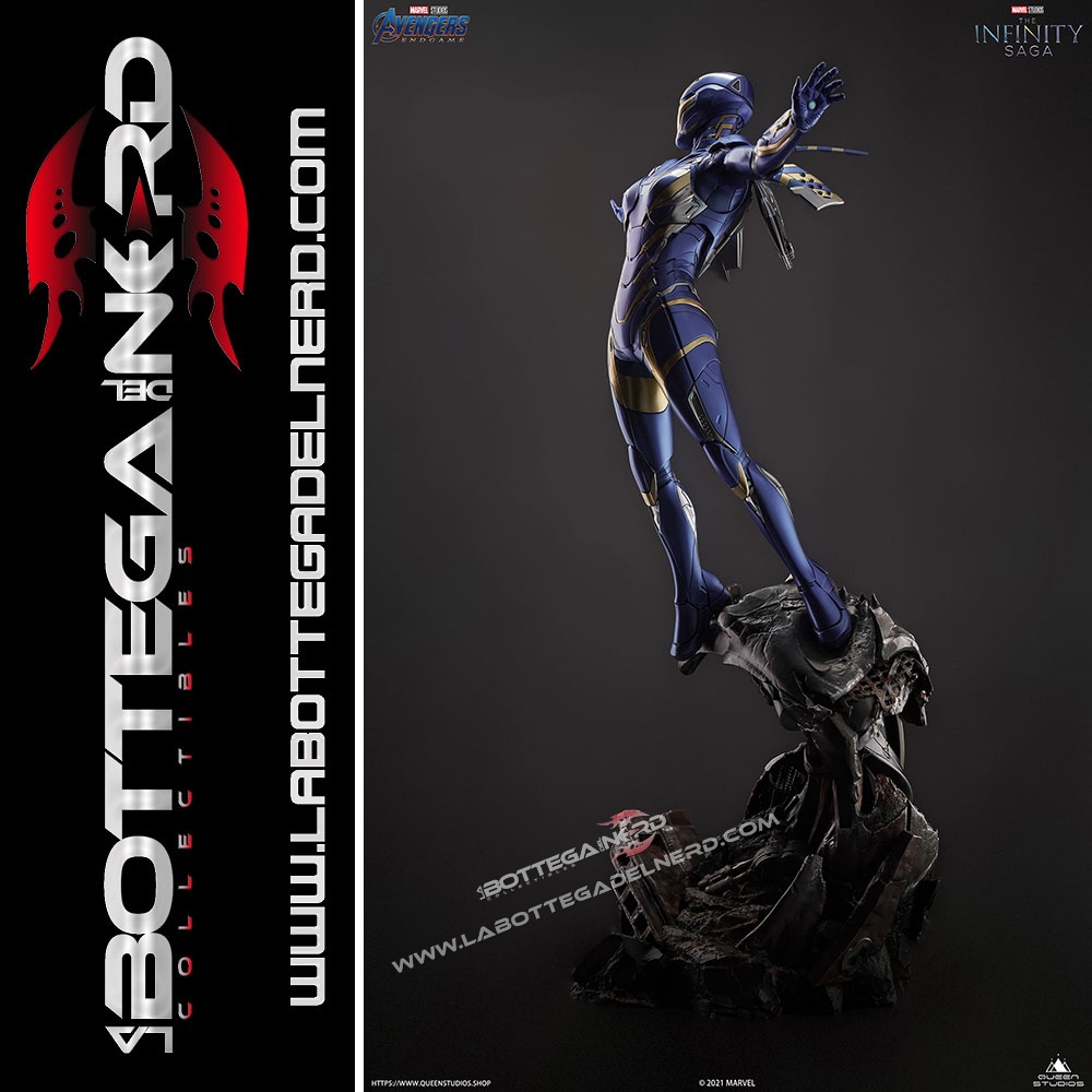MARVEL - Statua Rescue Mark 49 Queen Studios Pepper Potts 71cm - immagine 8