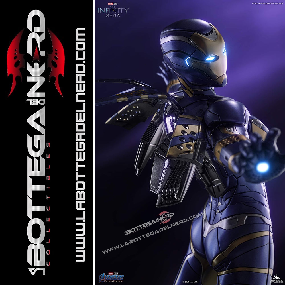 MARVEL - Statua Rescue Mark 49 Queen Studios Pepper Potts 71cm - immagine 9
