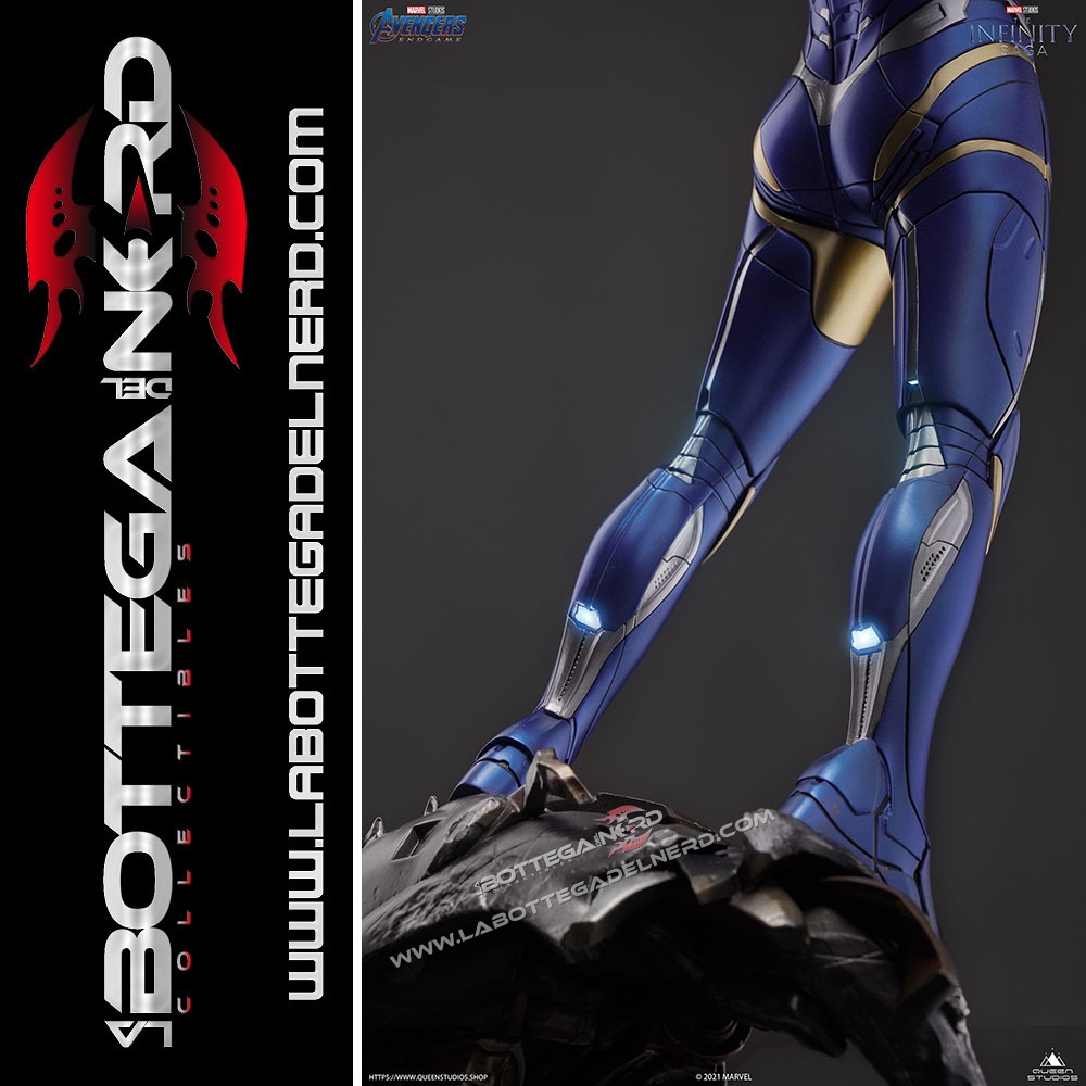 MARVEL - Statua Rescue Mark 49 Queen Studios Pepper Potts 71cm - immagine 10
