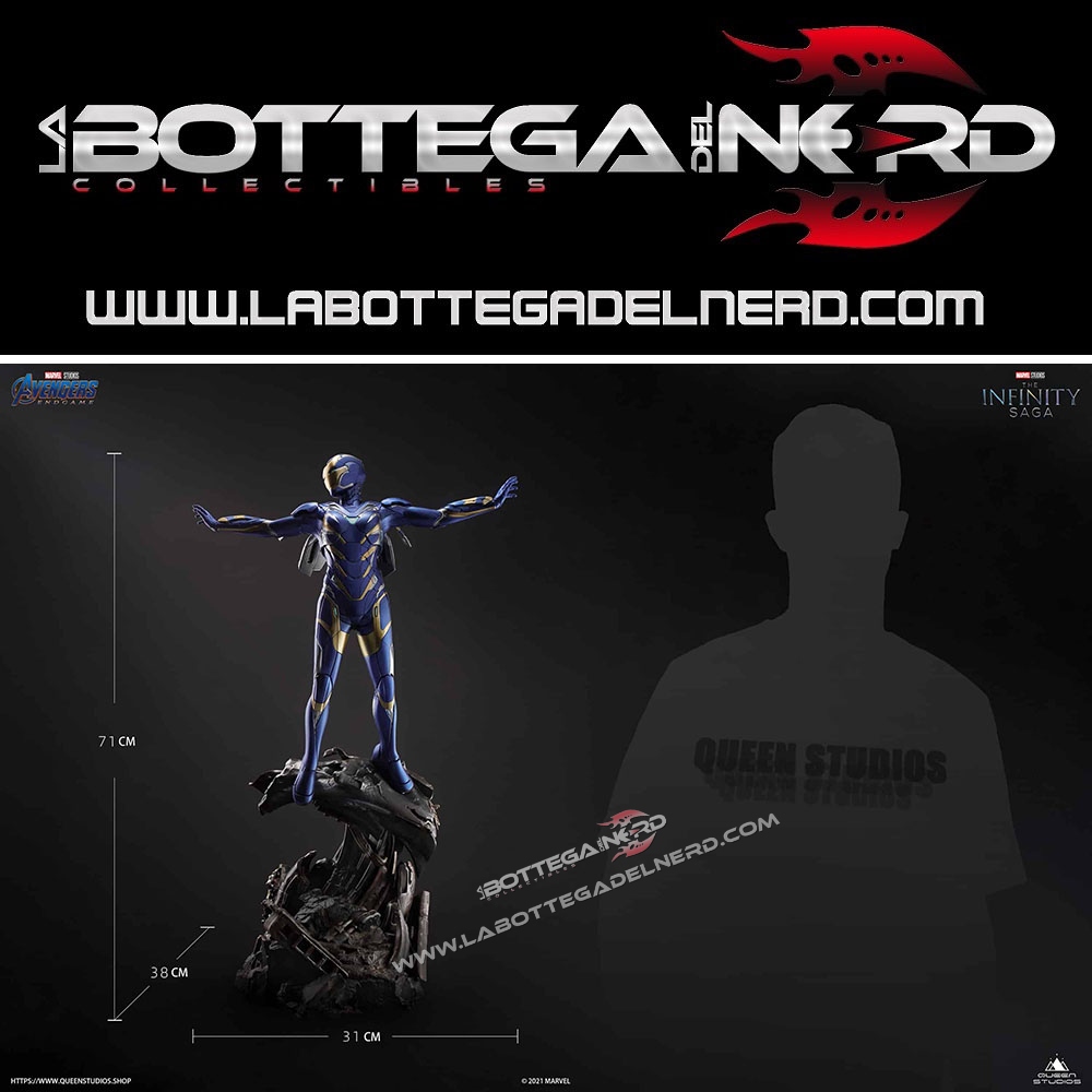 MARVEL - Statua Rescue Mark 49 Queen Studios Pepper Potts 71cm - immagine 11