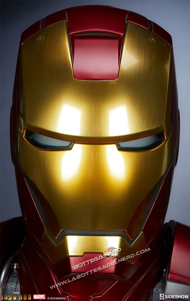 Marvel - Iron Man Mark 3 Busto 1/1 Sideshow 67cm - immagine 4