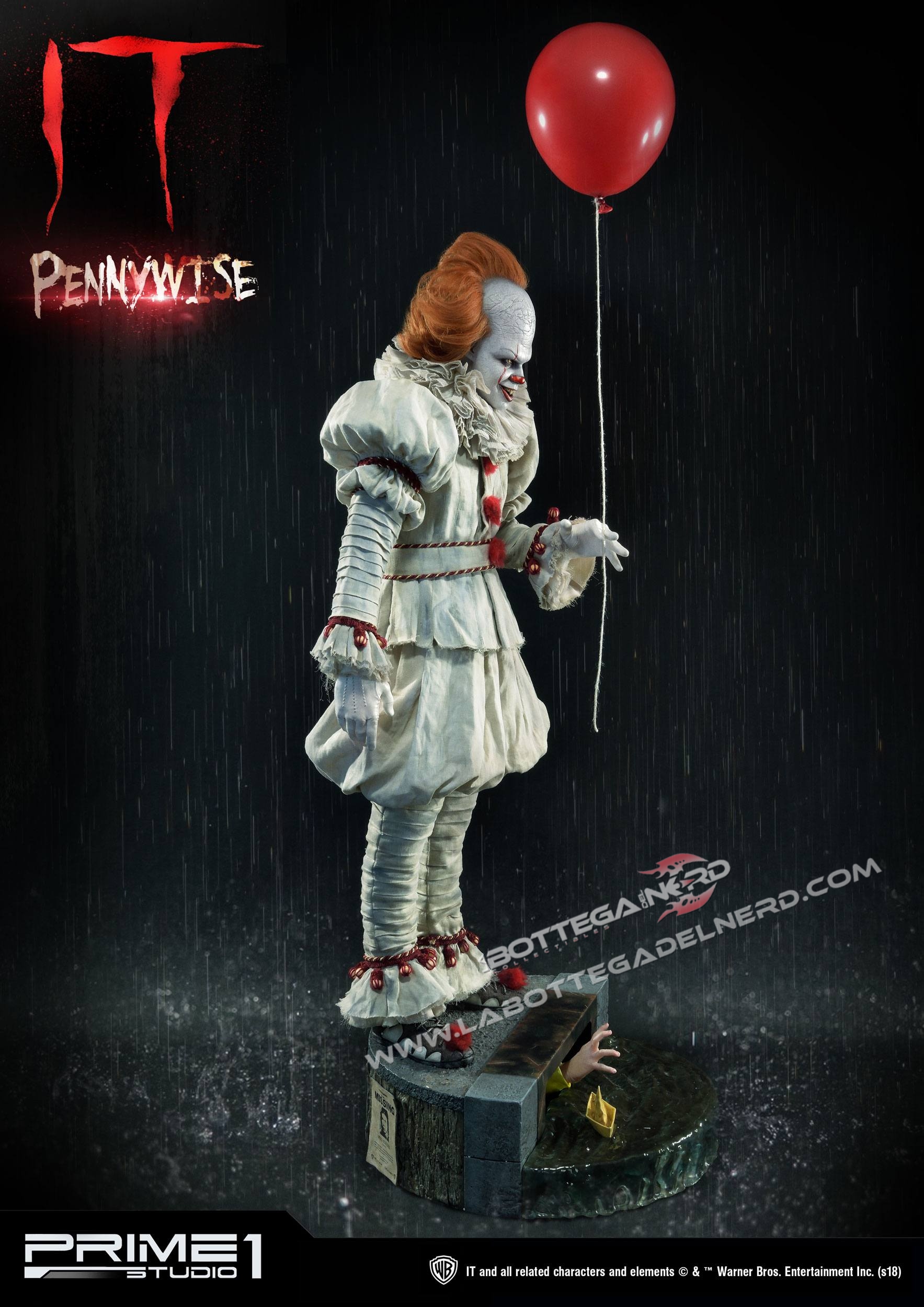 IT - Statua 1/2 Pennywise 111cm - immagine 8