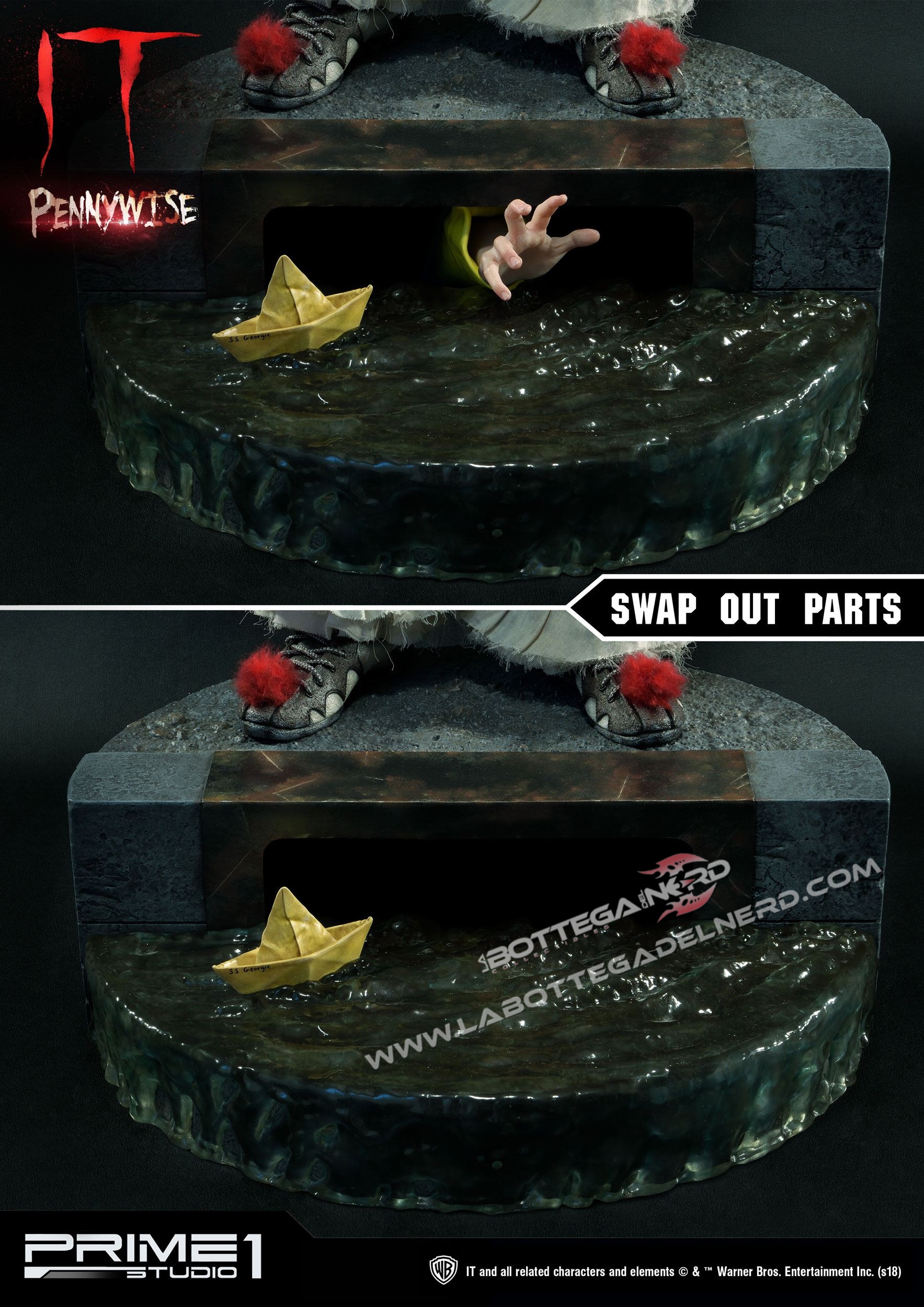 IT - Statua 1/2 Pennywise 111cm - immagine 11