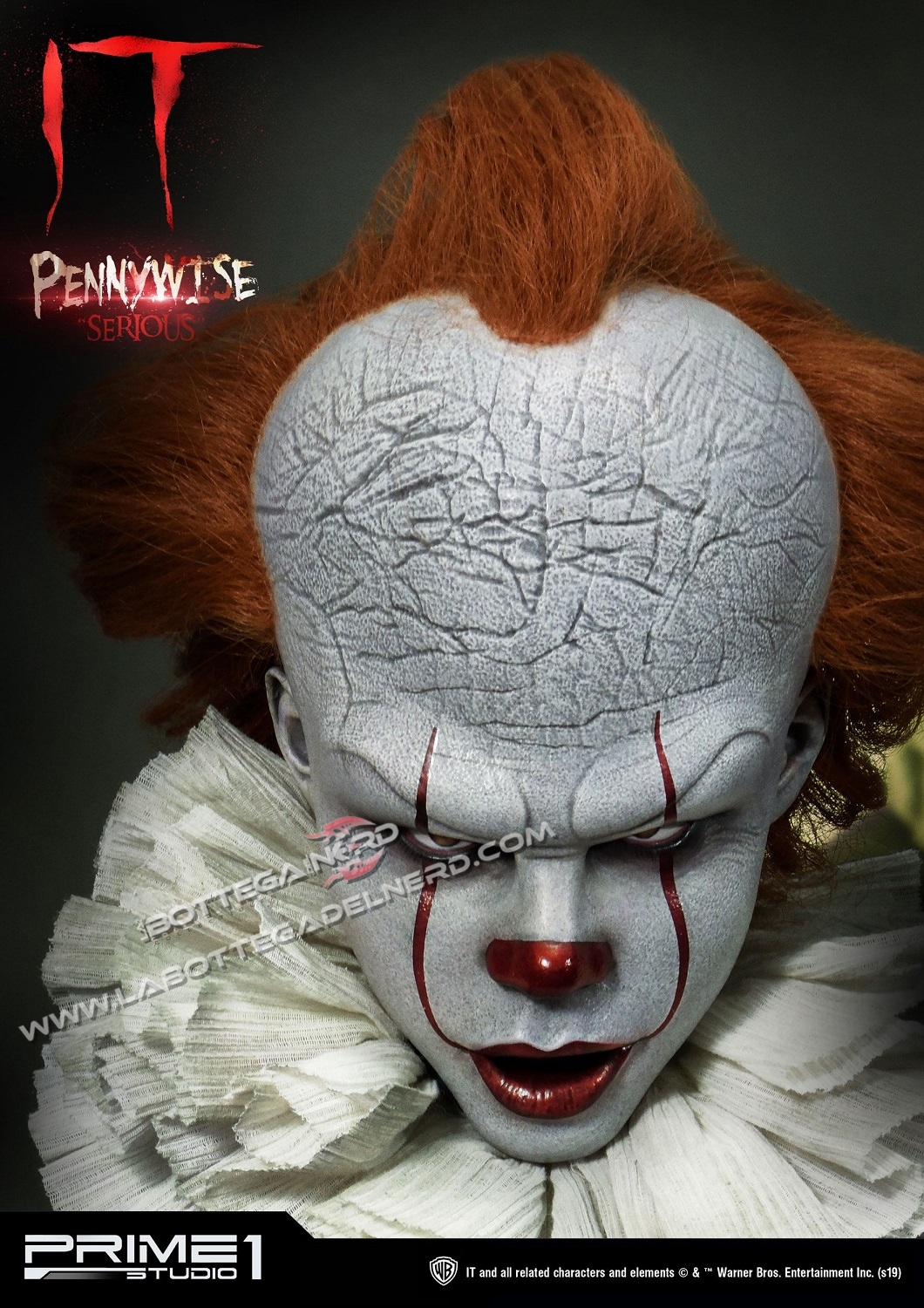 IT - Busto 1/2 Pennywise Serious 42cm - immagine 2