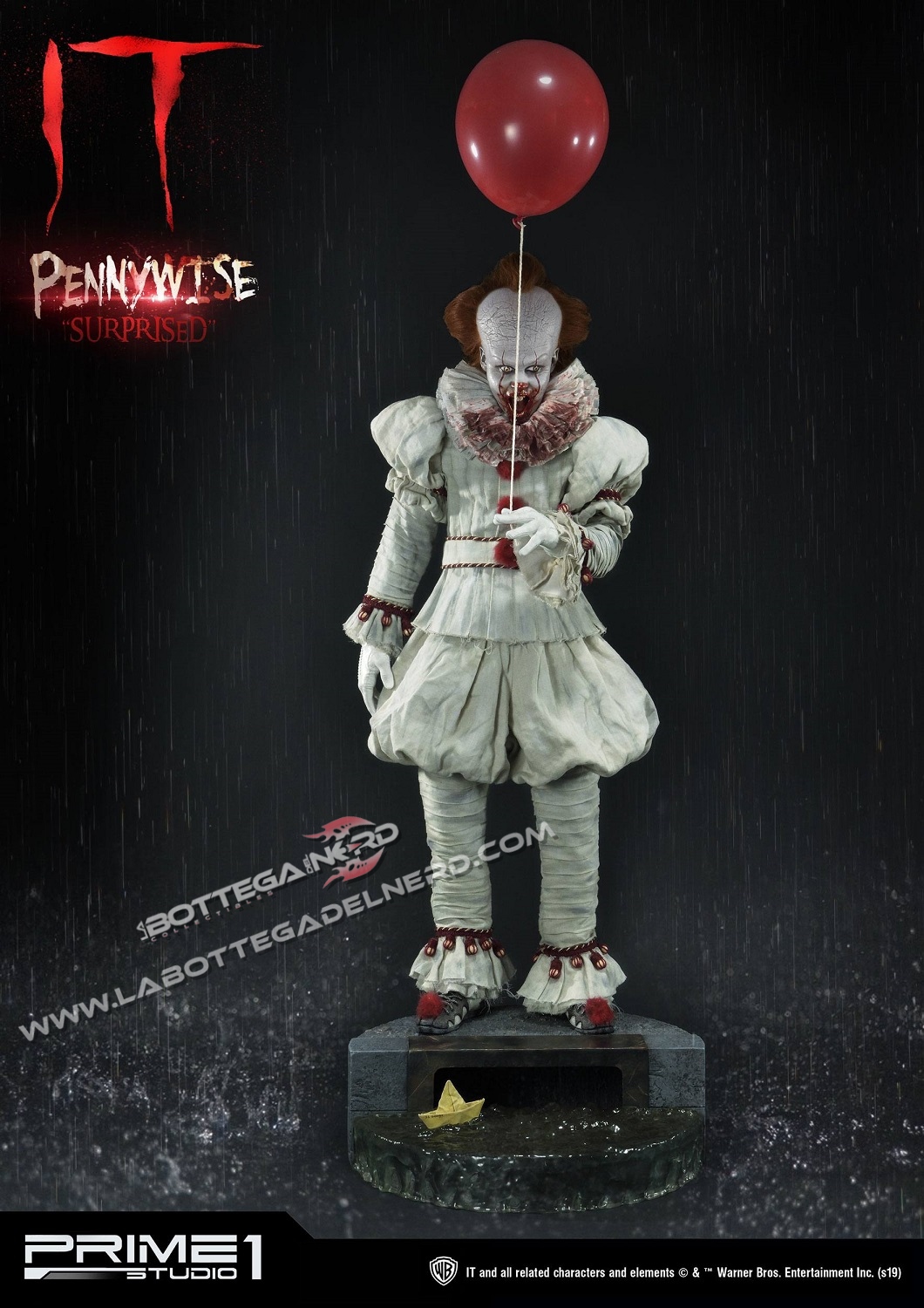 IT - Busto 1/2 Pennywise Surprised 42cm - immagine 3