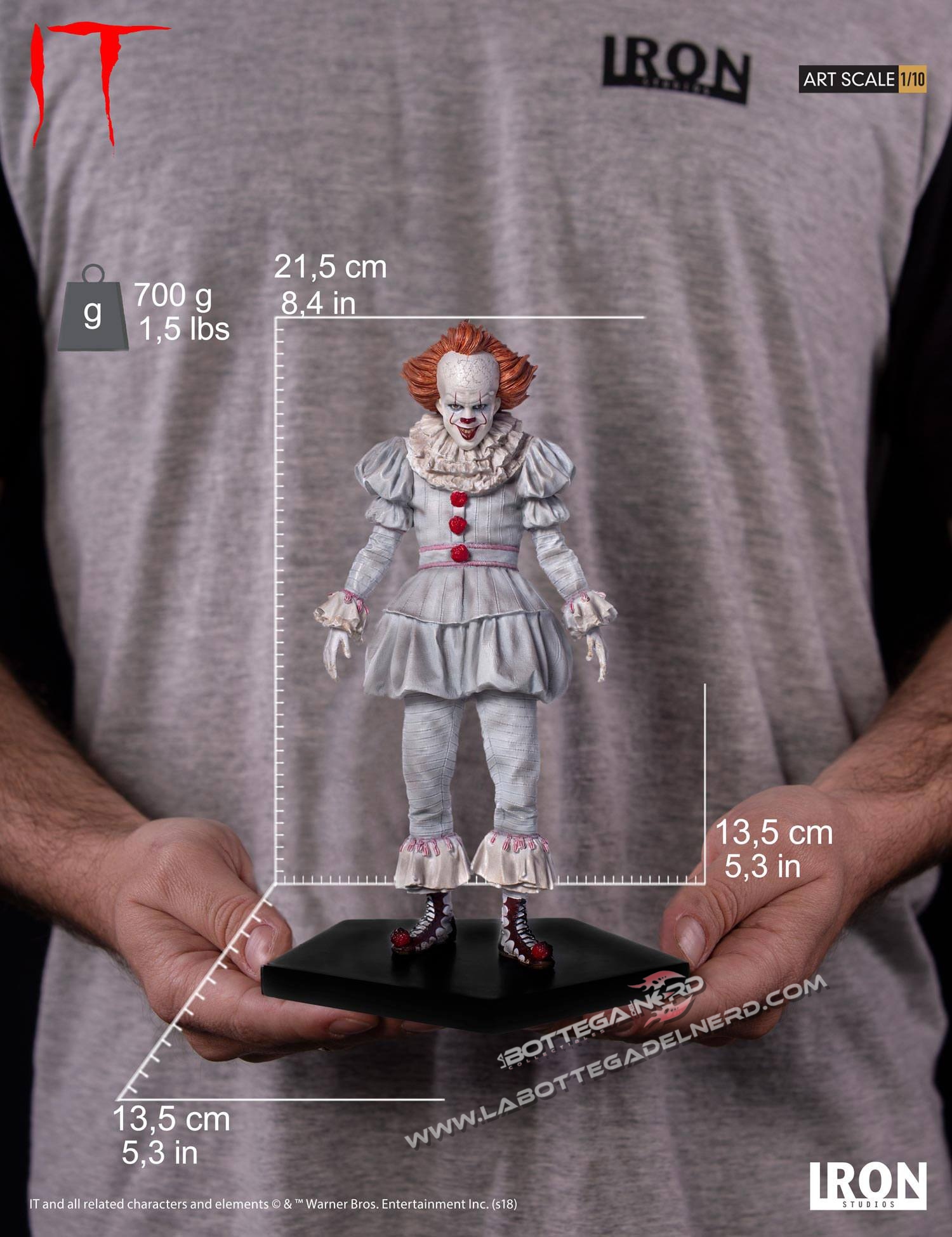 IT - Statua Pennywise 24cm - immagine 5