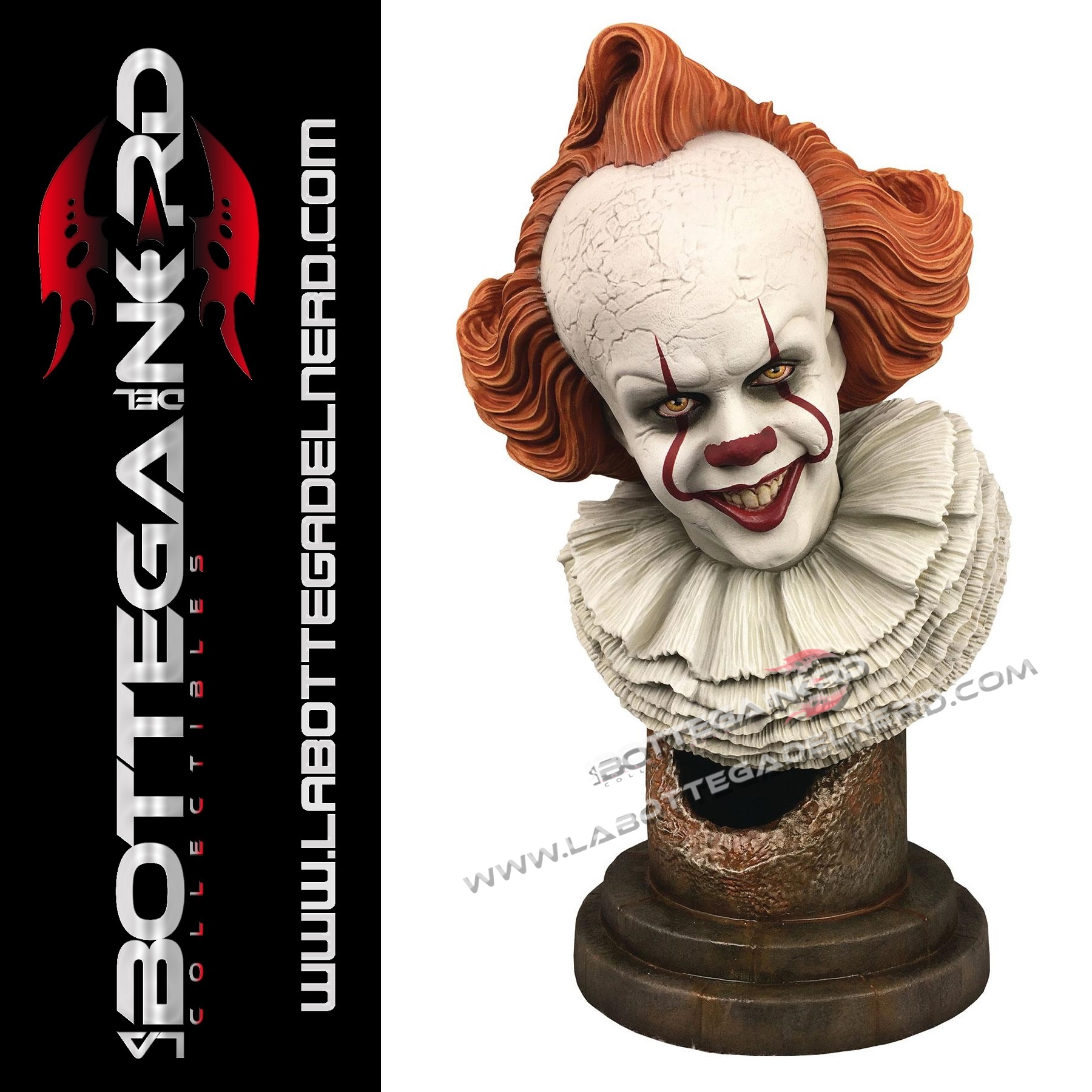 IT Chapter Two - Busto 1/2 Pennywise 25cm