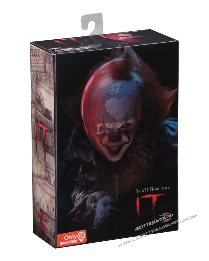 IT 2017 - Action Figure Pennywise (I Heart Derry) 18cm - immagine 3