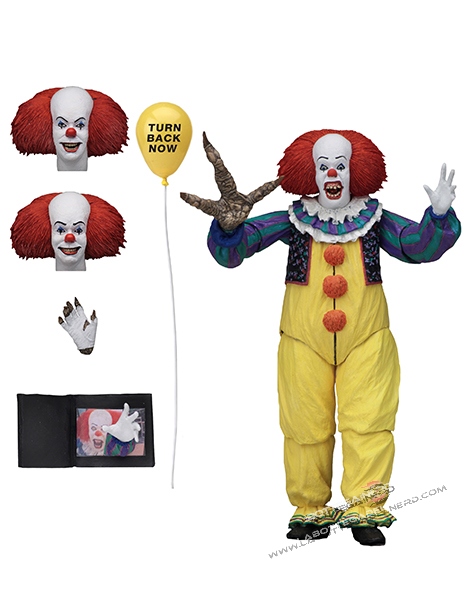 IT 1990 - Action Figure Pennywise Version 2 18cm - immagine 2