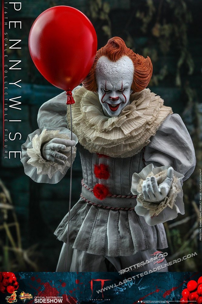 IT Chapter Two - Action Figure 1/6 Pennywise 32cm - immagine 6