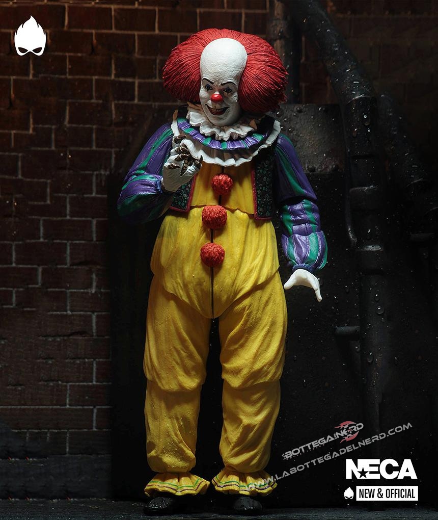 IT 1990 - Action Figure Pennywise Version 2 18cm - immagine 3