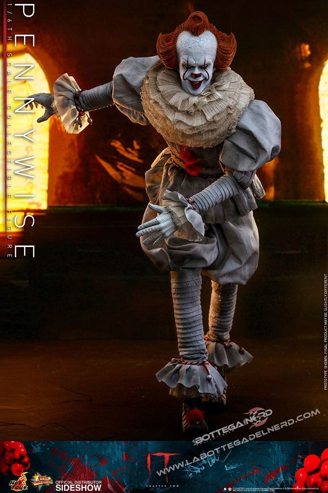 IT Chapter Two - Action Figure 1/6 Pennywise 32cm - immagine 4