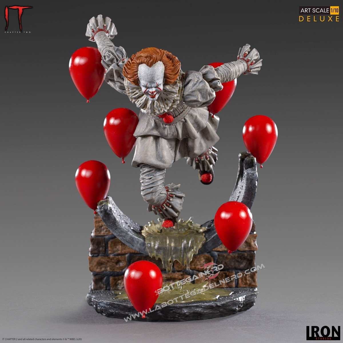 IT Chapter Two - Deluxe Art Scale Statua 1/10 Pennywise 21cm - immagine 2