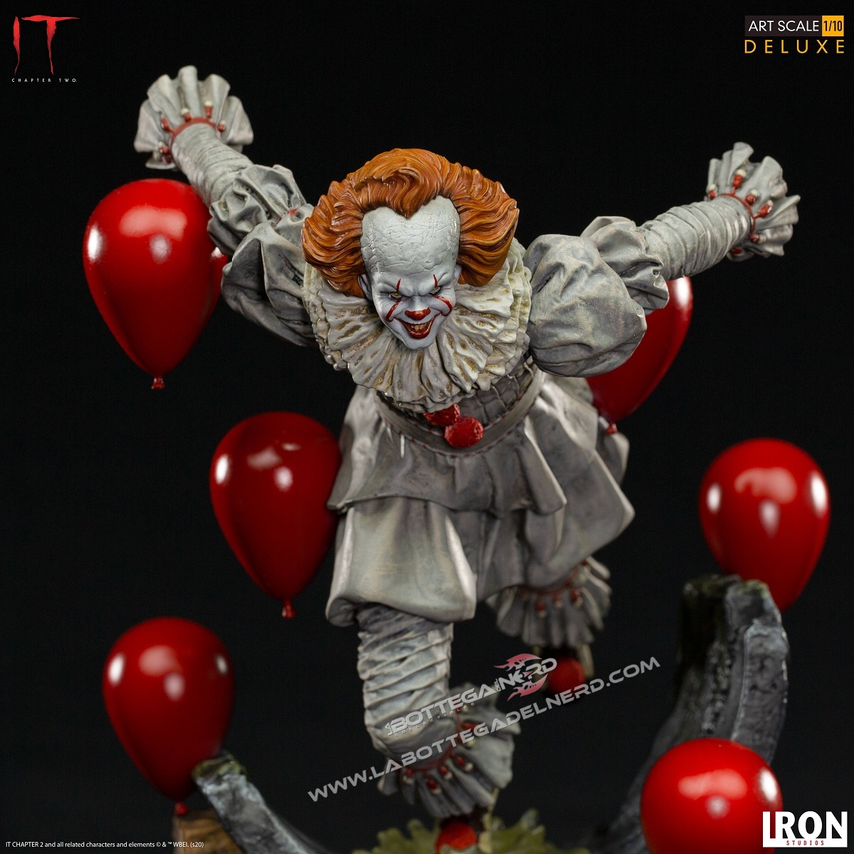 IT Chapter Two - Deluxe Art Scale Statua 1/10 Pennywise 21cm - immagine 3