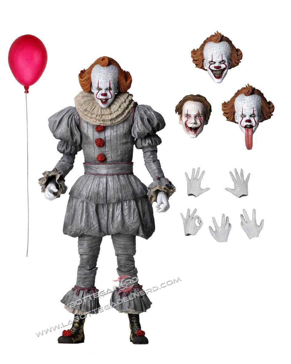 IT Chapter Two - Action Figure Ultimate Pennywise 18cm - immagine 3