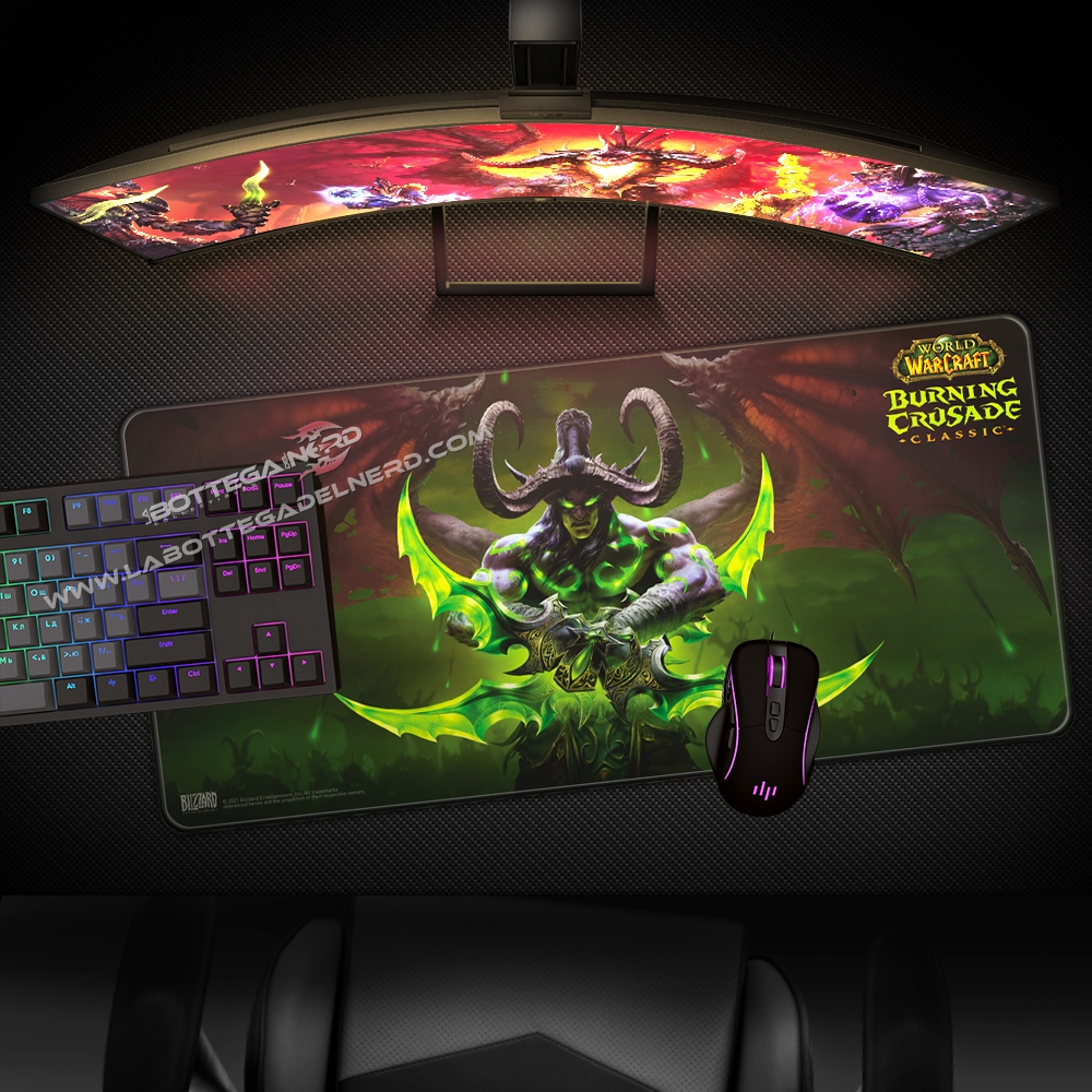 BLIZZARD World of WarCraft - Illidan Mousepad XL 90cm - immagine 2