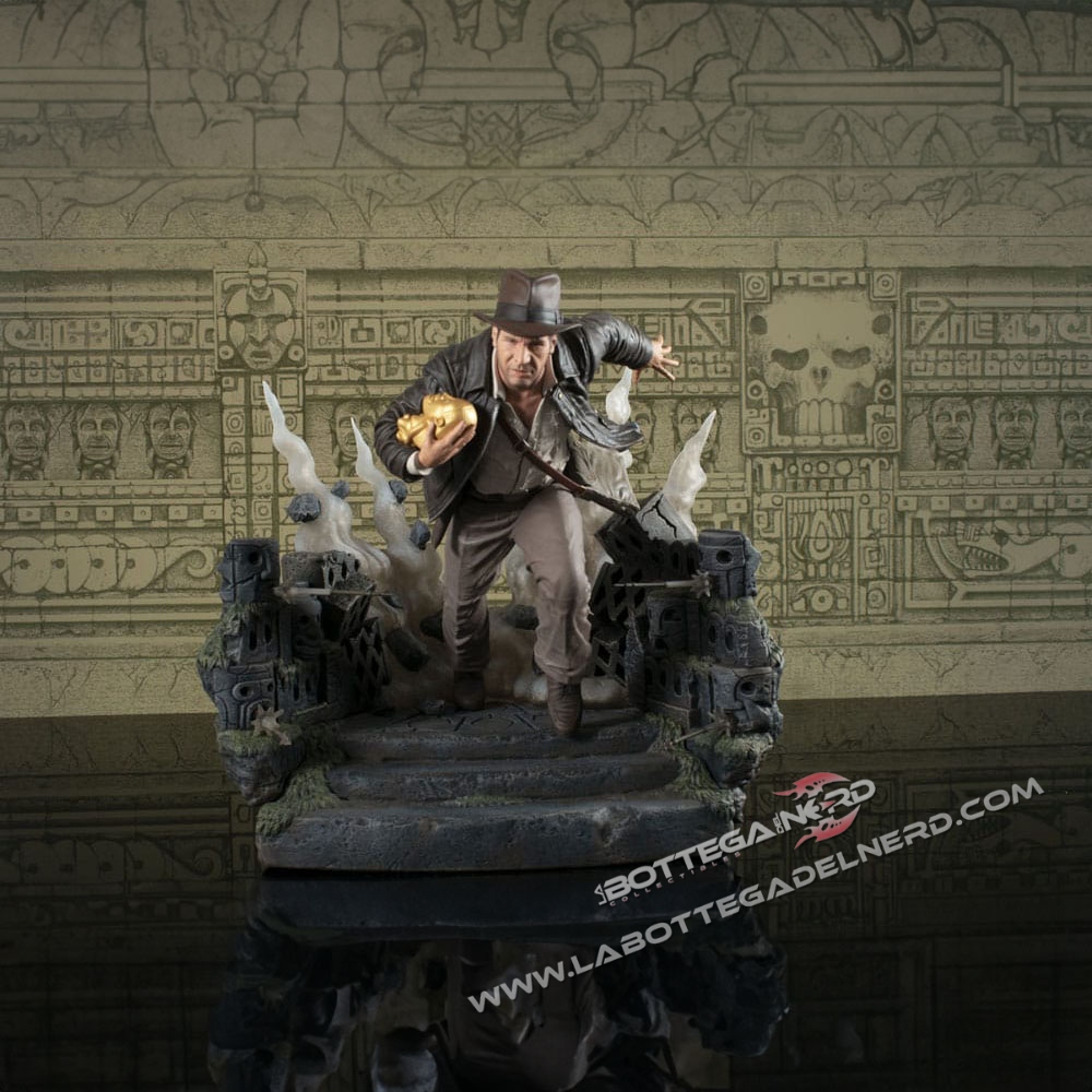 Indiana Jones: Raiders of the Lost Ark - Deluxe Statue 25cm - immagine 2