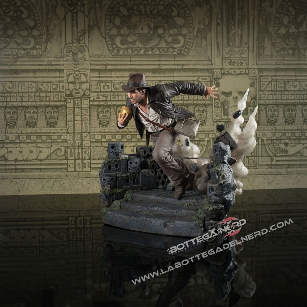 Indiana Jones: Raiders of the Lost Ark - Deluxe Statue 25cm - immagine 3