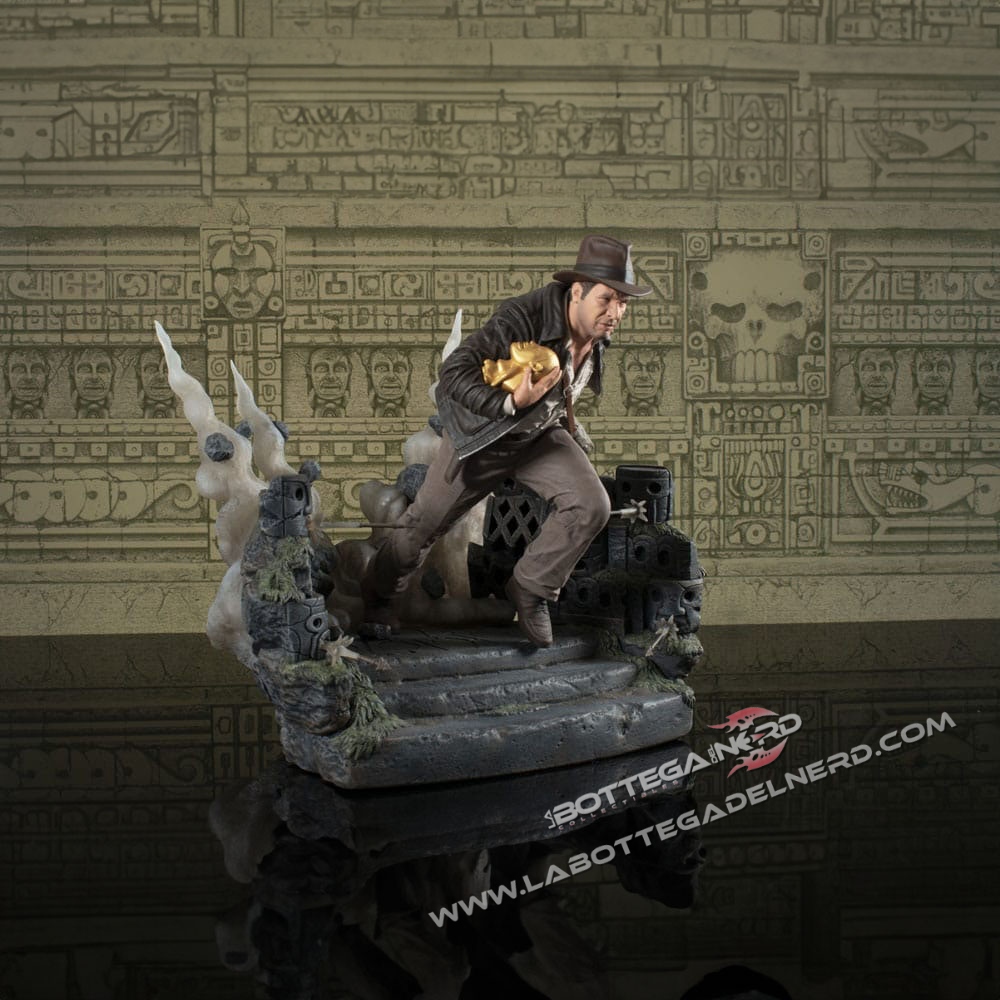 Indiana Jones: Raiders of the Lost Ark - Deluxe Statue 25cm - immagine 4