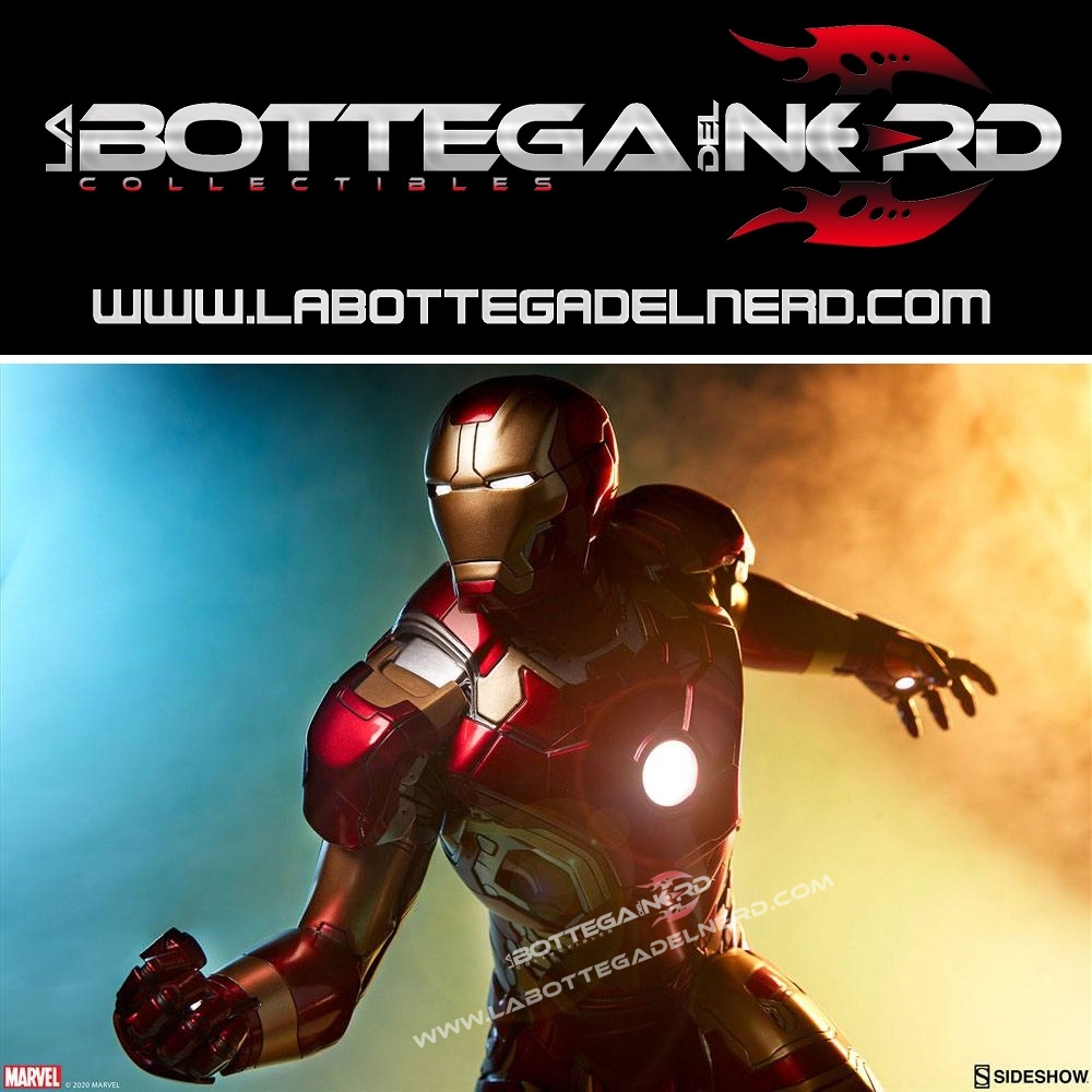 sideshow Avengers Age of Ultron - Maquette 1/4 Iron Man Mark XLIII 51cm
