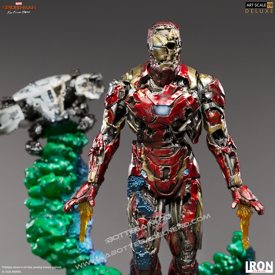 Spider-Man: Far From Home - Statua 1/10 Iron Man Illusion Deluxe - immagine 2
