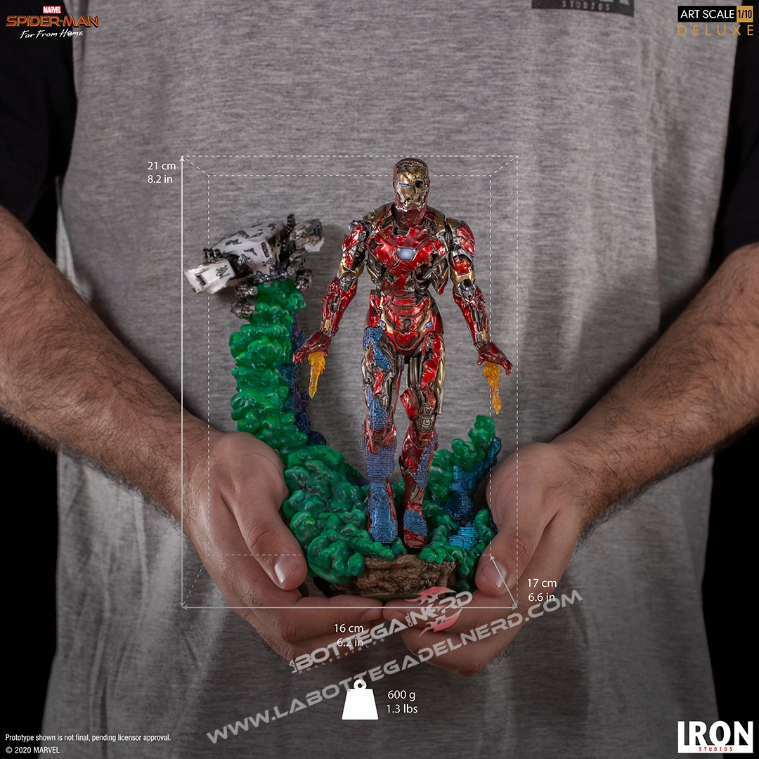 Spider-Man: Far From Home - Statua 1/10 Iron Man Illusion Deluxe - immagine 9